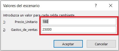 administrador de escenarios