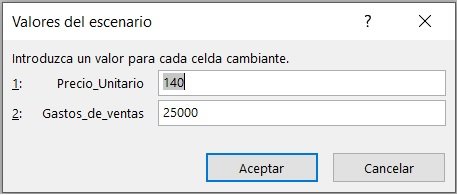 administrador de escenarios