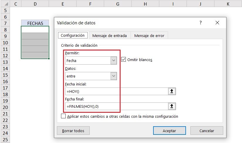 validacion de datos